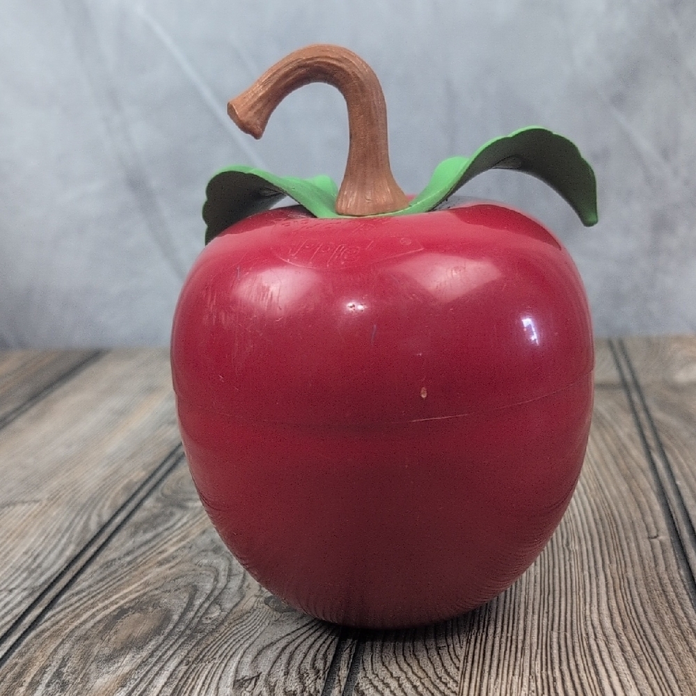 Vintage Fisher-Price Happy Apple Toy With Bell Inside - Picture 2 of 4